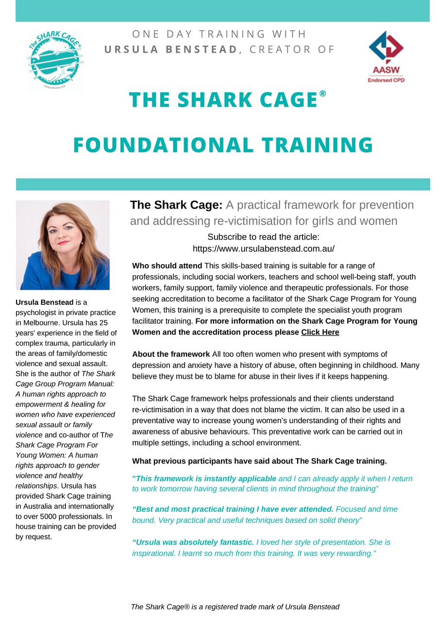 Shark Cage Foundational Training